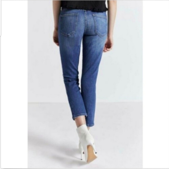 Current/Elliot High rise Straight crop jeans New - Picture 7 of 8
